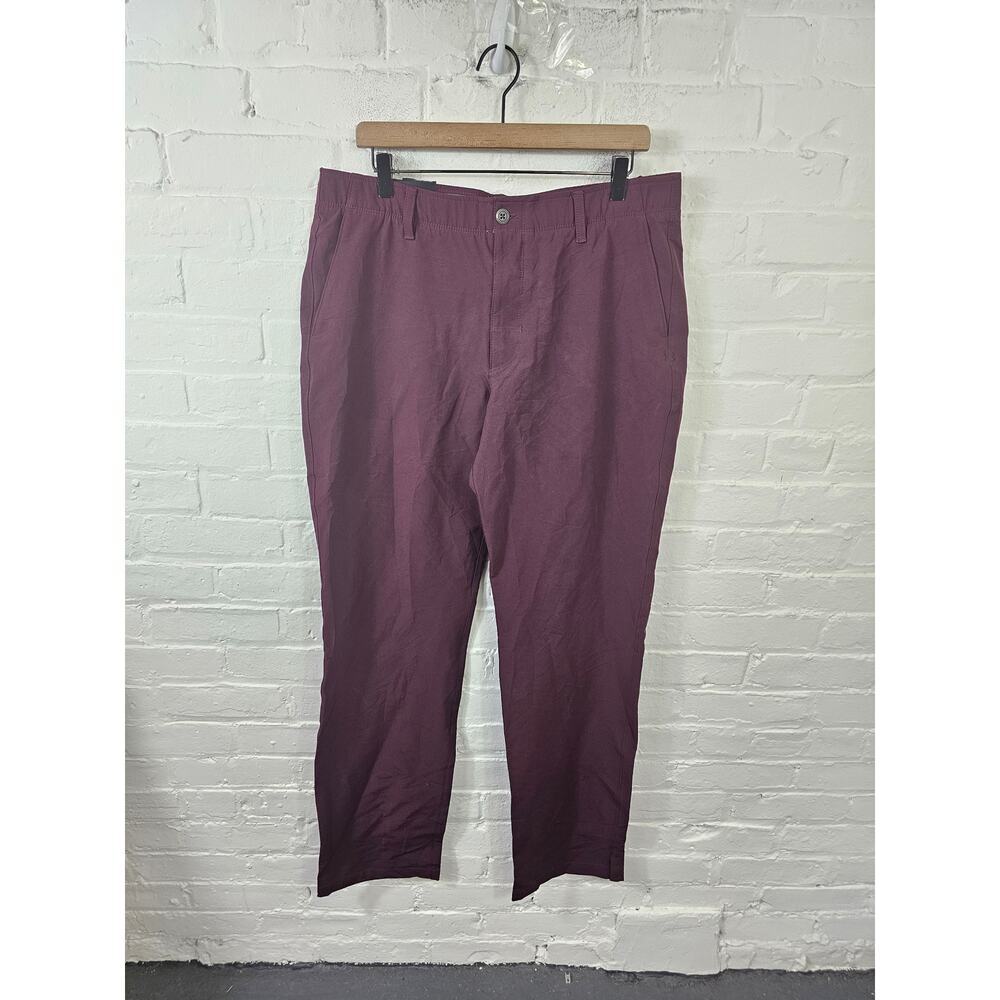 Under Armour Burgundy Straight Leg Pants